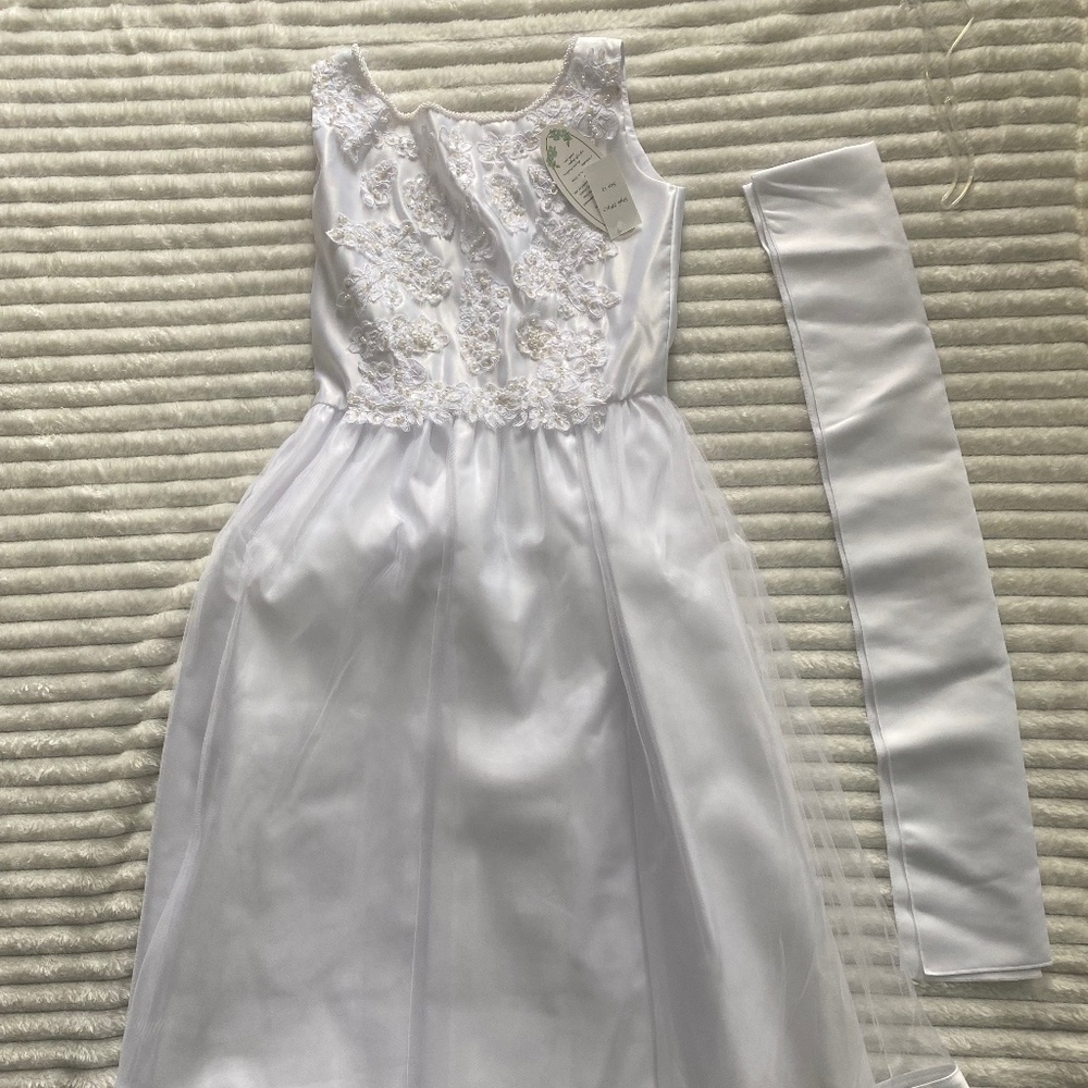 Girls communion dress